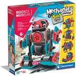 Clementoni 61360 Mechanics Junior-Moving Robots-Building Set, Scientific, Gift for Kids Age 6, STEM Toys, English Version, Multicolour