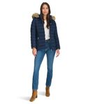 Tommy Hilfiger Women's Heavy Weight Essential Short Puffer Jacket, Navy, S