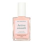 Manucurist Active Smooth™ Nail Concealer Polish & Care - No Lamp - Ultra-Brightening 2 in 1 Nail Polish & Nail Strengthener - CC Nail Concealer - Ridge Filler for Nails - Plant-Based Formula