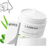 Blackhead Remover, LANBENA Black Heads Remover from Face Black Head Remover Peel Off Face Mask Nose Strips for Blackheads (1.05 Ounce), for Moisture, Cleaning