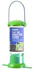 Gardman A01236 Flip Top Nyjer Seed Feeder Bird, Green, 13 x 5 x 13 cm