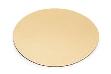 Fox Run 48739 Scalloped Cake Base, 12", Gold