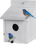 Smilkeep Bird House for Outside,Blu