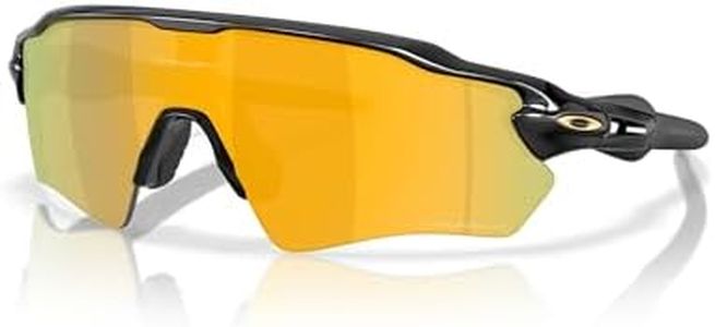 Oakley OO9510 Radar EV S Path Sunglasses, Polished Black/Prizm 24K Polarized, 0 mm