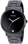 GUESS Stainless Steel Genuine Diamond Dial Watch