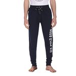 U.S. POLO ASSN. Comfort Fit Solid I675 Joggers - Pack of 1 (Navy XL, Men)