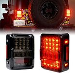 Xprite 4D Smoked LED Tail Lights Fi