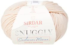 Sirdar Snuggly Baby Cashmere Merino DK Double Knitting, Almond (453), 50g