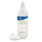 Eye Eco Advanced Tea Tree Eyelid and Facial Cleanser - Non-Irritating Eyelash & Eyelid Cleanser, Removes Debris & Irritations – Soothing Formula Made with Tea Tree, Vitamin E, & Shea Butter - 180mL