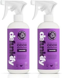 Defunkify Odor Remover Spray | Good as Linen Spray, Shoe Deodorizer, Pet Odor Eliminator | with Ionic Silver & Pure Essential Oil Scent | 32 fl oz (2-Pack of 16 fl oz bottles) (Lavender)