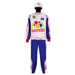 Qosivfey Mens Ricky Bobby Racing Costume Adult Talladega Nights Full Cosplay Set, My20233-3, XX-Large