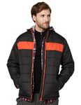 Amazon Brand - Symbol Men's Quilted Jacket (AW19-HSJ-06_Black 2_XL)