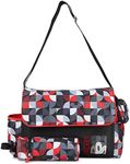 Disney Unisex Baby Diaper Bag 1 Tote, Mickey-Geo Check