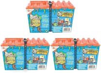 Hexbug Junkbots - Dumpster with 2 Unique Characters to Assemble in Each Box - Pack of 3