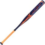 Rawlings Womens Jet Black/Electric Blue Softball Bat, Multi, 28-12 US