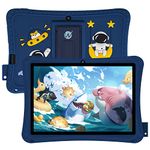 WeTap 7'' HD Tablet for Kids, Android Kids Tablet with Parental Control,Toddler Tablet with WiFi, Bluetooth, 32GB Storage, Dual Camera, Children Tablet with Kid-Proof Case (Blue.)
