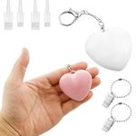 Kuanght 2 Pcs Purse Glow Heart Light, Handbag Lights Sensor Activated Purse LED Lamp, Heart Hanging Night Lights for Girls Gift