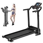 Electric Motorised Folding Treadmill Heavy Duty 1.5 HP Indoor Walking, Running, Jogging Exercise Gym Machine Folding Treadmill for Home Use | Best for Cardio Fitness Home and Office Fitness Workout