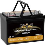 Weize Dual Purpose AGM Battery BCI 