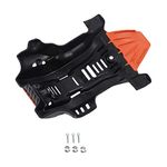 Acerbis - 19-22 KTM/Husqvarna/GasGas250-300 SX/TC/TX/XC/TX/XC/MC/EX Skid Plate - Black/16 Orange (2736365229)