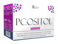 PCOSITOL - comprehensive supplement for PCOS - Containing 11 essential ingredients including: Myo-Inositol (4000mg), D-Chiro Inositol (100mg), Folate, CoQ10, Vit D, Chromium and many more