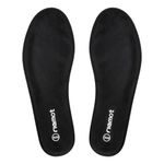 riemot Memory Foam Insoles for Men and Women,Replacement Shoe Inserts for Sports Shoes,Trainers,Sneakers,Work Boots and Walking Shoes,Comfort,Cushioning Black Women 6.5 UK/40 EU