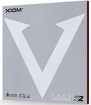 XIOM Vega Pro Table Tennis Rubber (Black, Max)