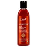 Jiva Pain Calm Oil 120ml For Adults | Relives Knee, Legs, Shoulder, Muscle & Joint Pain | Controls Swelling And Joint Inflammation | 100% Ayurvedic | Pack of 1