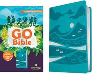 NLT GO Bible for Kids (LeatherLike, Teal Ocean): A Life-Changing Bible for Kids