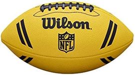 WILSON NFL Spotlight Football - Yellow, Junior Size