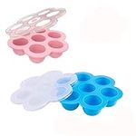 2 Pack Silicone Egg Bites Mold for 