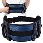 YHK Gait Belt with 6 Handles Adjustable Gait Belt for Elderly Transfers, Gait Belts for Physical Therapy Use The Elderly and Those who Need Help from a Caregiver to Move More Efficiently (500LB)