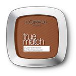 L'Oréal Paris Powder Foundation, Super-Blendable, With Hyaluronic Acid, Light Texture for a Flawless Finish, True Match Perfecting Powder, 9N