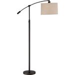 Quoizel CFT9364OI 1-Light Clift Floor Lamp in Oil Rubbed Bronze