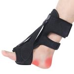 Contatto Plantar Fasciitis Night Splint, 3 Adjustable Straps, With Aluminum Bar, Plantar Fasciitis Relief, Achilles Tendonitis Brace, Foot Pain Relief, Foot Brace, For Women Men