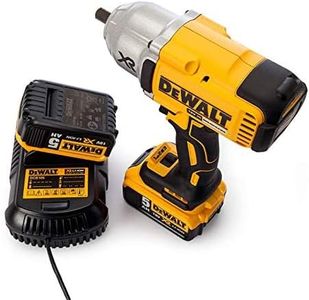 DEWALT 18V Cordless High Torque Impact Wrench – 2x5Ah Batteries, Brushless