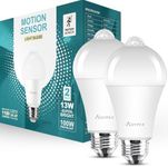 Aovpex Motion Sensor Light Bulbs, D