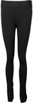 Generic Figure Skating Pants Women Girls Ice Skating Pants, Black, 2XL