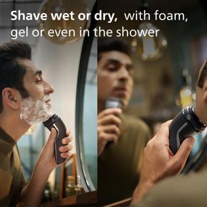 Philips 3000 Series Electric Shaver – Cordless Wet & Dry