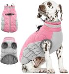 AOFITEE Dog Coat, Warm Dog Jacket D