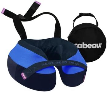 Cabeau The Neck's Evolution, TNE S3 Travel Neck Pillow Memory Foam Airplane Pillow. Neck Pillow with Attachment Straps - 360 Degree Support for Travel, Home, Office, & Gaming - Sydney