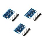 JESSINIE 3PCS ADS1115 16bit ADC Converter -High Precision 4 Channel I2C IIC Analog to Digital Converter Development Board for Arduino Raspberry Pi DIY