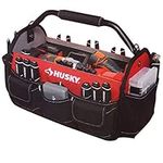 Husky 17in. Open Tool Tote w/Rotating Handle by Husky