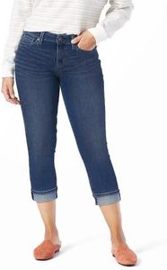 Levi Strauss Signature Gold Women's Mid-Rise Slim Fit Capris Stretch Denim (Also Available Size), Over The Moon, 26 Plus
