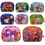 Asera 8 Pcs Birthday Return Gifts Sling Bag/Picnic Bag Different Design Cartoon Theme Bag for Kids