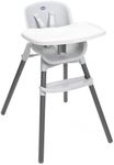 Chicco Zest Development Highchair for Babies from 6 Months to 40 kg with Washable Seat, 5 Point Harness and Removable Tray, Compact Folding, Lightweight and Reduced Pack Size