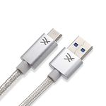 Cablesson Maestro USB C to USB A Cable 6.5ft (2m) (C to A) for Samsung S8, Nintendo Switch, the new MacBook, ChromeBook Pixel, Nexus 5X plus USB Type-C Devices.