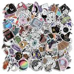 Ouligay 100PCS Witchy Stickers Boho Stickers Gothic Stickers Vinyl Waterproof Decorations Stickers Aesthetic Stickers Cool Magic Potions Sticker for Phone Laptop Water Bottle