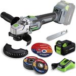 WORKPRO Cordless Angle Grinder, 20V