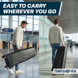 Samsonite Golf Travel Case – Hard Shell Protective Bag